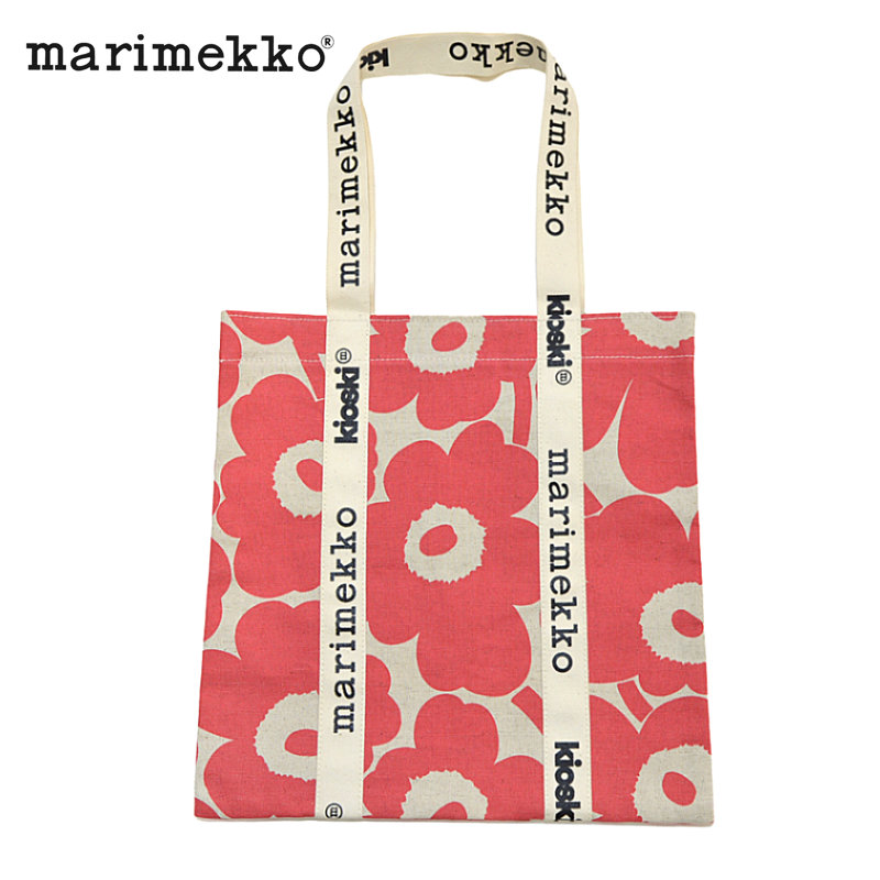 Marimekko Co-created ファブリックバッグ【新品・未使用】コットン100%