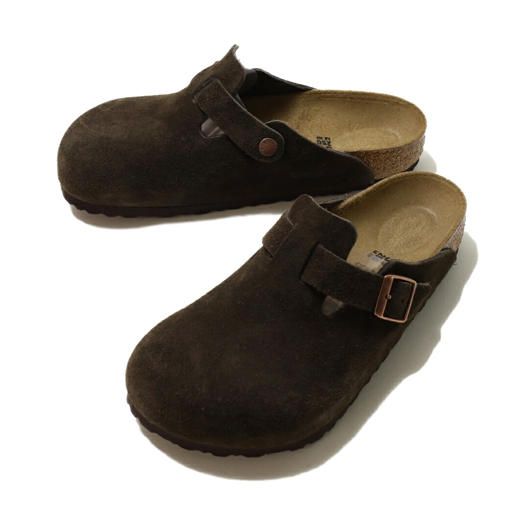 ビルケンシュトック BIRKENSTOCK/ボストン Boston スエードレザー モカ