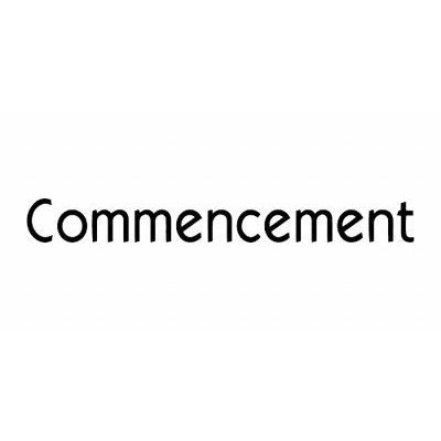 commencement