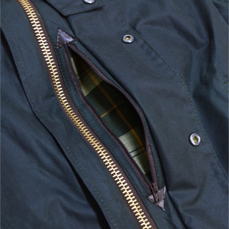 Ya2/メンズ/Barbour【バブアー】232MWX0008BORDERWAXJACKETボーダーワックスジャケット【正規取扱】2023秋冬