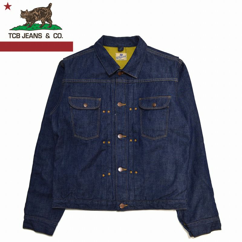 Ya2/メンズ/TCBjeans【TCBジーンズ】HardWorkingCatHeroJacketハードワーキンググキャットヒーロージャケット【正規取扱】2023秋冬