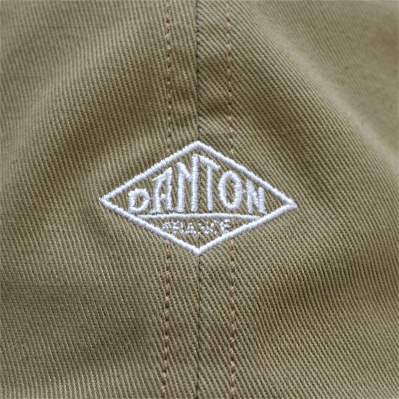 Ra9/帽子/DANTON【ダントン】DT-H0228TKCチノクロス6パネルキャップツートーン【正規取扱】2023秋冬