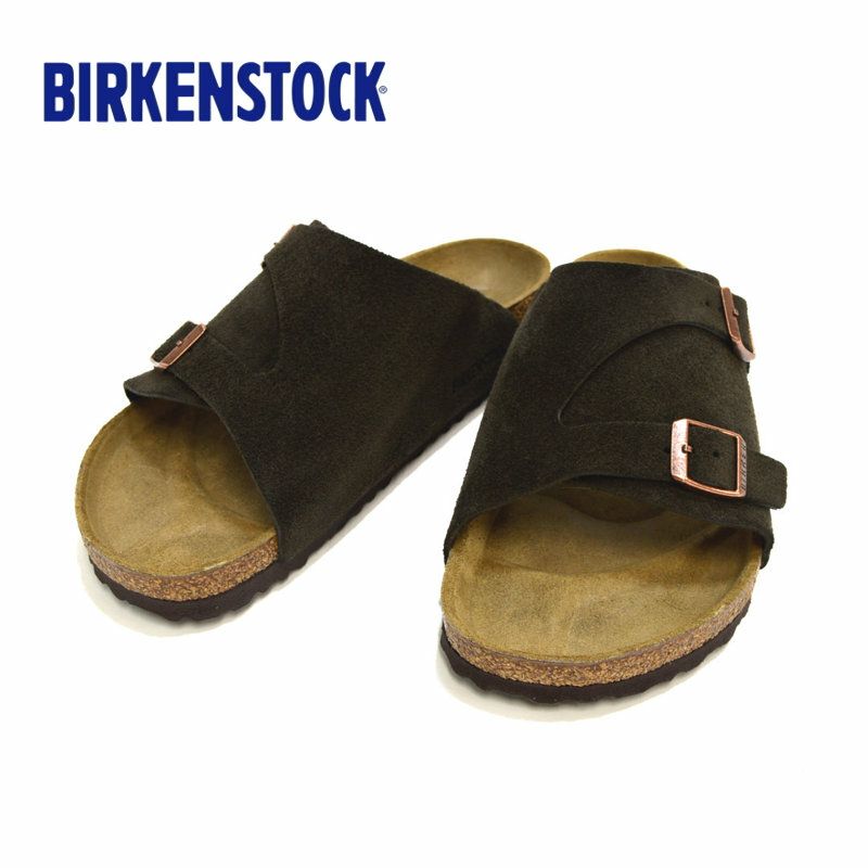 メンズ/ BIRKENSTOCK【ビルケンシュトック】1024575 チューリッヒ スエードレザー モカ【正規取扱】2023秋冬