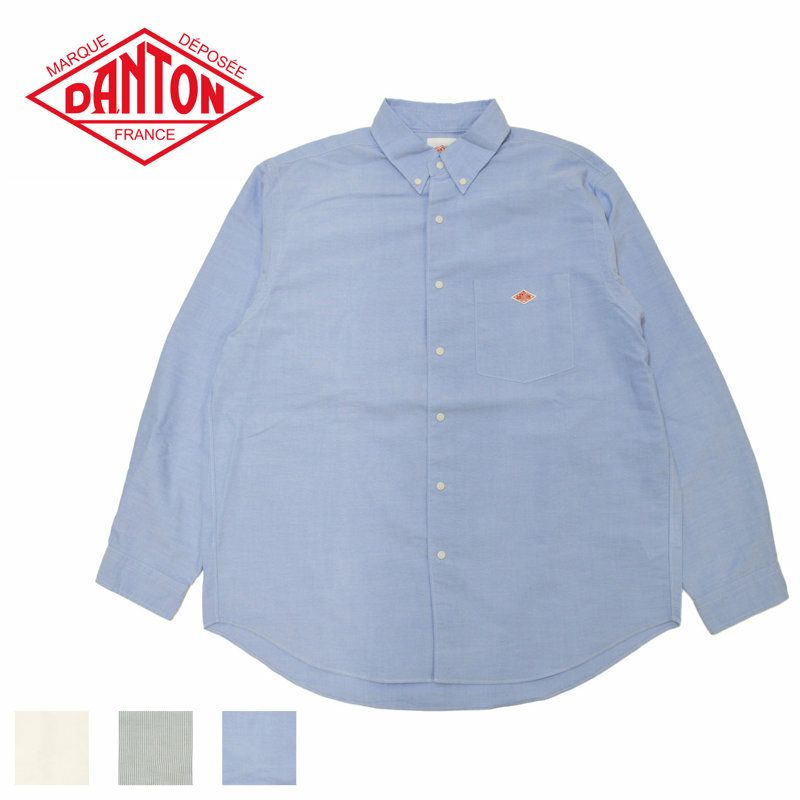 メンズ/DANTON【ダントン】DT-B0116CMXクールマックスオックスフォードB.DシャツCOOLMAXOXFORDB.DSHIRT【正規取扱】2023春夏