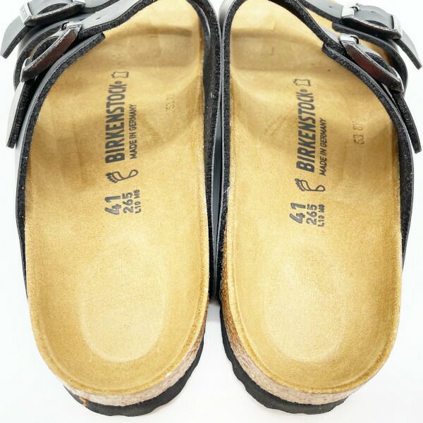 ★【期間限定ポイント】メンズ/BIRKENSTOCK【ビルケンシュトック】051791アリゾナビルコフローブラック【正規取扱】