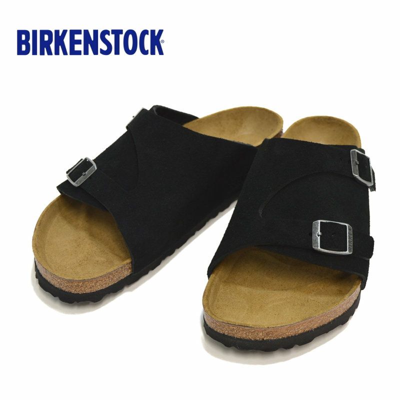 Ya2/メンズ/BIRKENSTOCK【ビルケンシュトック】1025045チューリッヒスエードレザーブラック【正規取扱】2023春夏