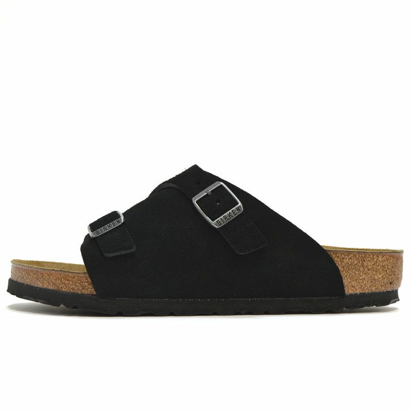 Ya2/メンズ/BIRKENSTOCK【ビルケンシュトック】1025045チューリッヒスエードレザーブラック【正規取扱】2023春夏