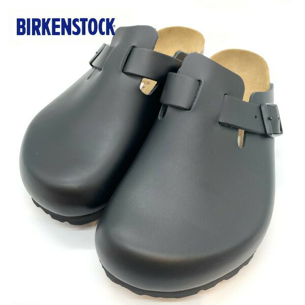 メンズ/BIRKENSTOCK【ビルケンシュトック】60191BOSTONレザー/ブラック【正規取扱】