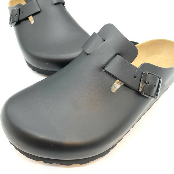 メンズ/BIRKENSTOCK【ビルケンシュトック】60191BOSTONレザー/ブラック【正規取扱】