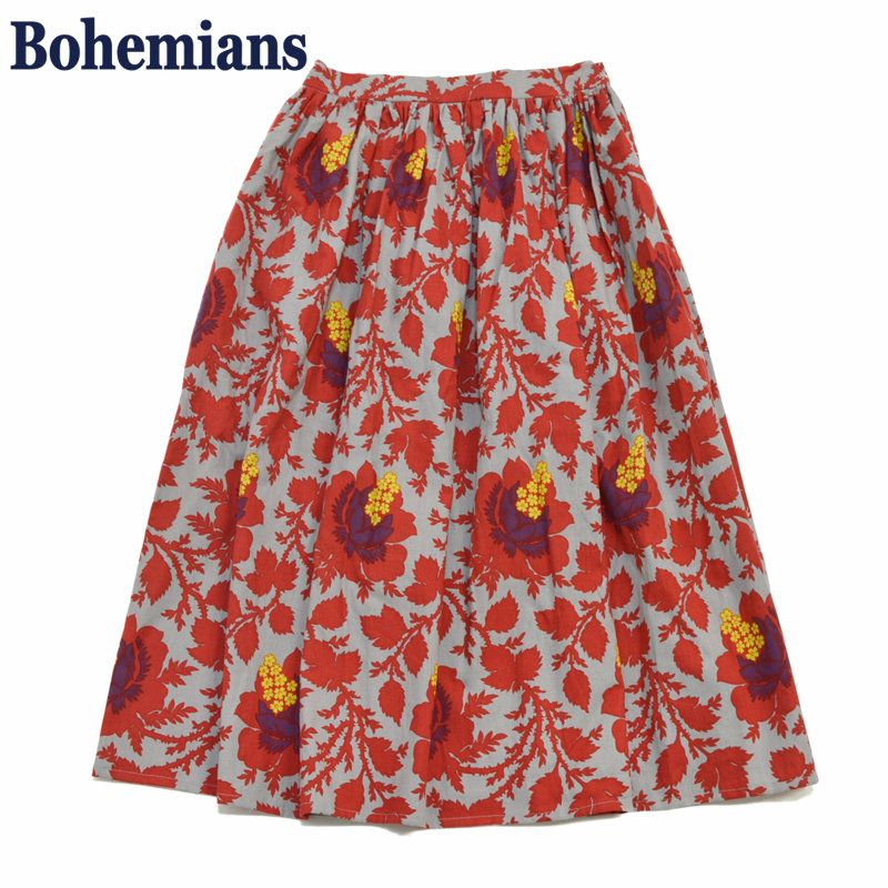 Ya2/レディース/Bohemians【ボヘミアンズ】BO70エピヌギャザースカート【正規取扱】2023春夏