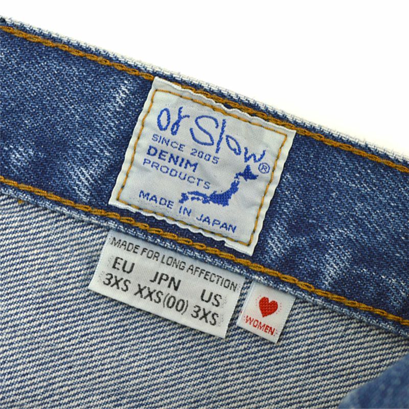 Ya2/レディース/orSlow【オアスロウ】00-1050WZ-9590'Sデニムデニムユーズド【正規取扱】2024春夏