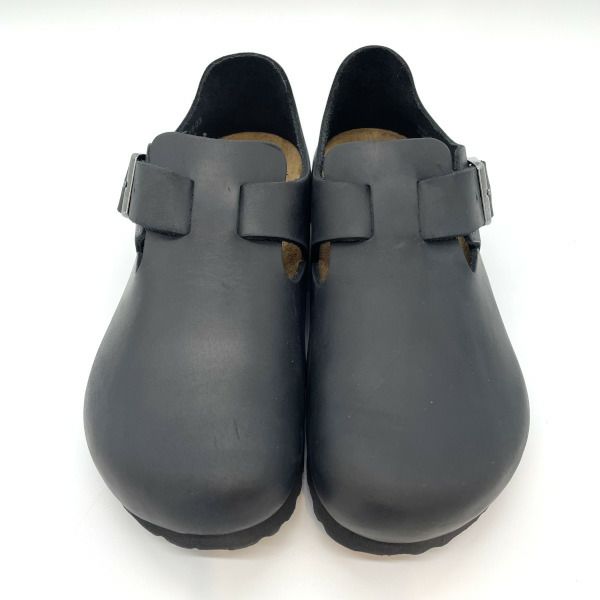 ★【期間限定ポイント】レディース/BIRKENSTOCK【ビルケンシュトック】166543LONDONオイルレザー/ブラック【正規取扱】