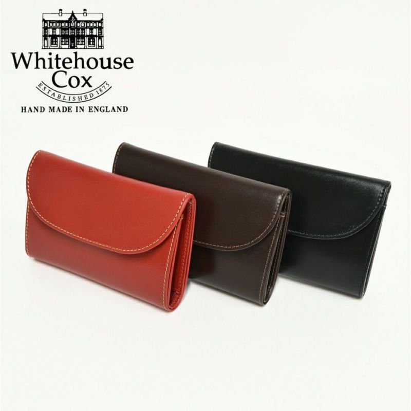 財布/WhitehouseCox【ホワイトハウスコックス】S-76603FOLDPURSE三つ折りレザー財布madeinEngland【正規取扱】