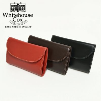 ホワイトハウスコックス Whitehouse Cox / S-7660 3 FOLD PURSE 三つ折りレザー財布 / 財布