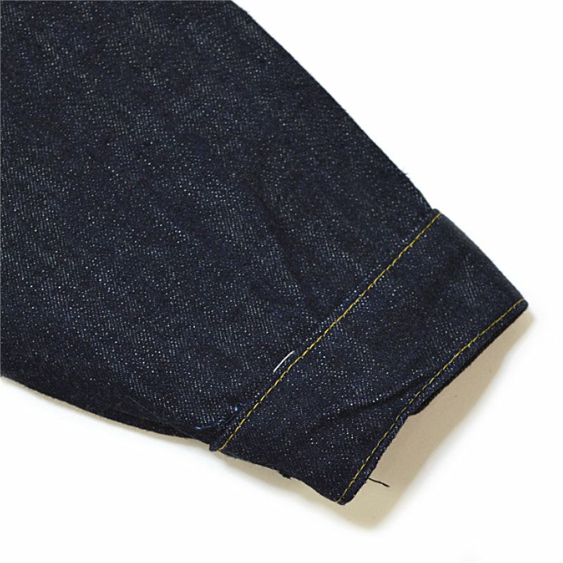 Ya2/メンズ/SUGARCANE【シュガーケーン】SC19008T13.5oz.ブルーデニムブラウス“S1943”モデル(T-BACK)【正規取扱】2024春夏