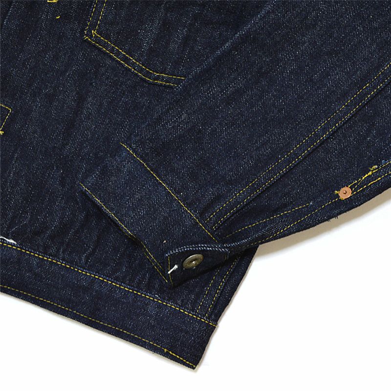 Ya2/メンズ/SUGARCANE【シュガーケーン】SC19008T13.5oz.ブルーデニムブラウス“S1943”モデル(T-BACK)【正規取扱】2024春夏