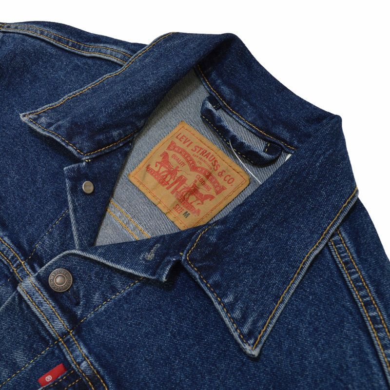 【Ya2/メンズ/LEVI'S【リーバイス】72334-0322TYPE3トラッカージャケットダークインディゴCOLUSA2.0【正規取扱】2023秋冬