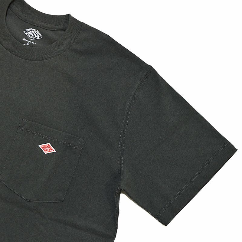 Ra9/メンズ/DANTON【ダントン】DT-C0198TCBポケットTシャツ【正規取扱】2024春夏