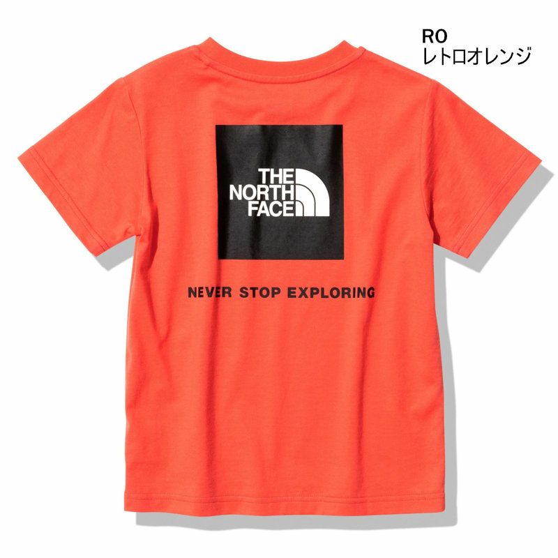 Ya2/ノースフェイスTHENORTHFACE/Tシャツ/ショートスリーブバックスクエアロゴティー(キッズ)/NTJ32333/キッズ【正規取扱】