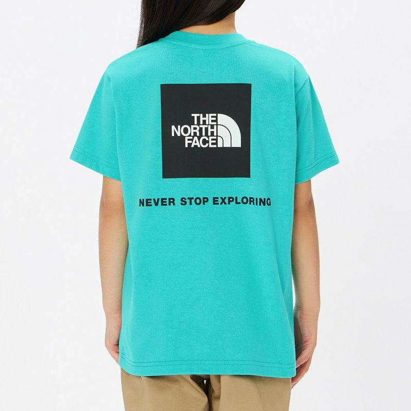 Ya2/ノースフェイスTHENORTHFACE/Tシャツ/ショートスリーブバックスクエアロゴティー(キッズ)/NTJ32333/キッズ【正規取扱】