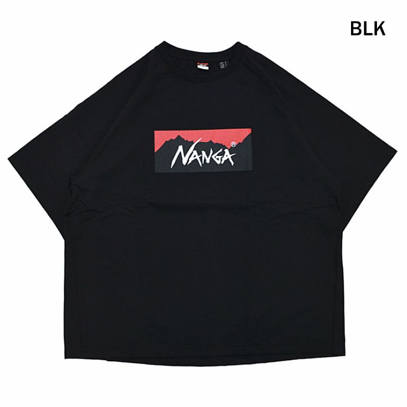 Ya2/ナンガNANGA/Tシャツ/エコハイブリッドボックスロゴルーズフィットティー/NW2311-1G209/メンズレディース【正規取扱】