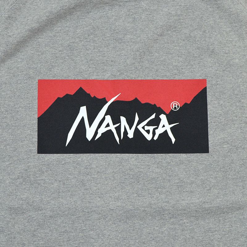 Ya2/ナンガNANGA/Tシャツ/エコハイブリッドボックスロゴルーズフィットティー/NW2311-1G209/メンズレディース【正規取扱】