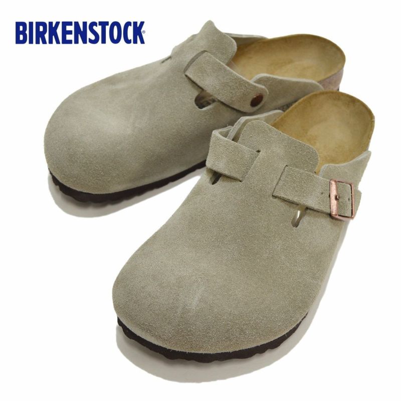 【国内正規品】ビルケンシュトックBIRKENSTOCK/ボストンスエードレザートープサンダルBOSTONTAUPE/60461/メンズ【正規取扱】