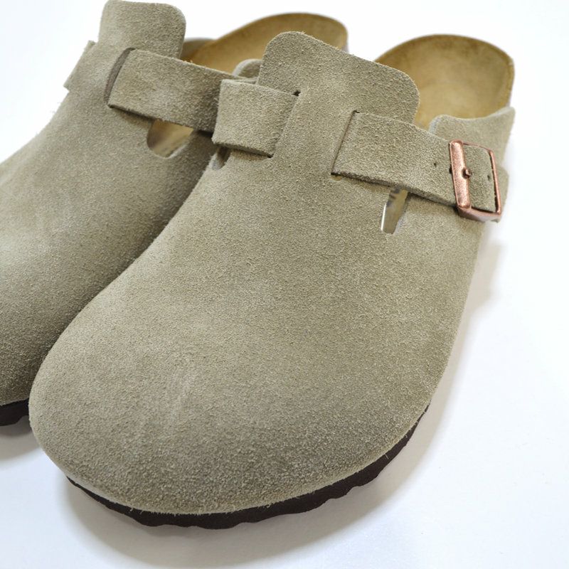 【国内正規品】ビルケンシュトックBIRKENSTOCK/ボストンスエードレザートープサンダルBOSTONTAUPE/60461/メンズ【正規取扱】