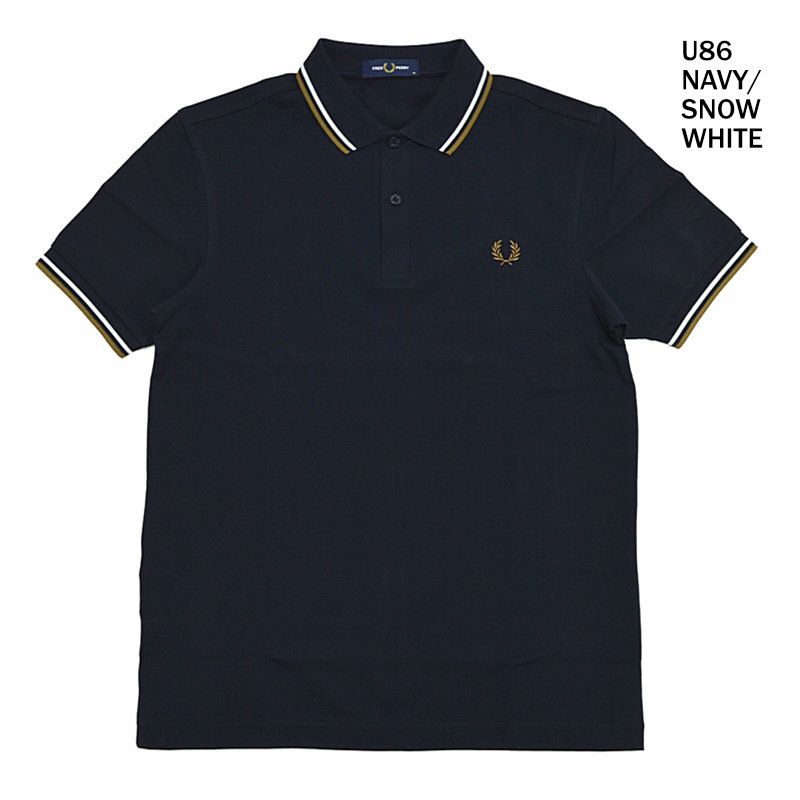 Ya2/メンズレディース/FREDPERRY【フレッドペリー】M3600フレッドペリー半袖ポロシャツ【正規取扱】2024春夏