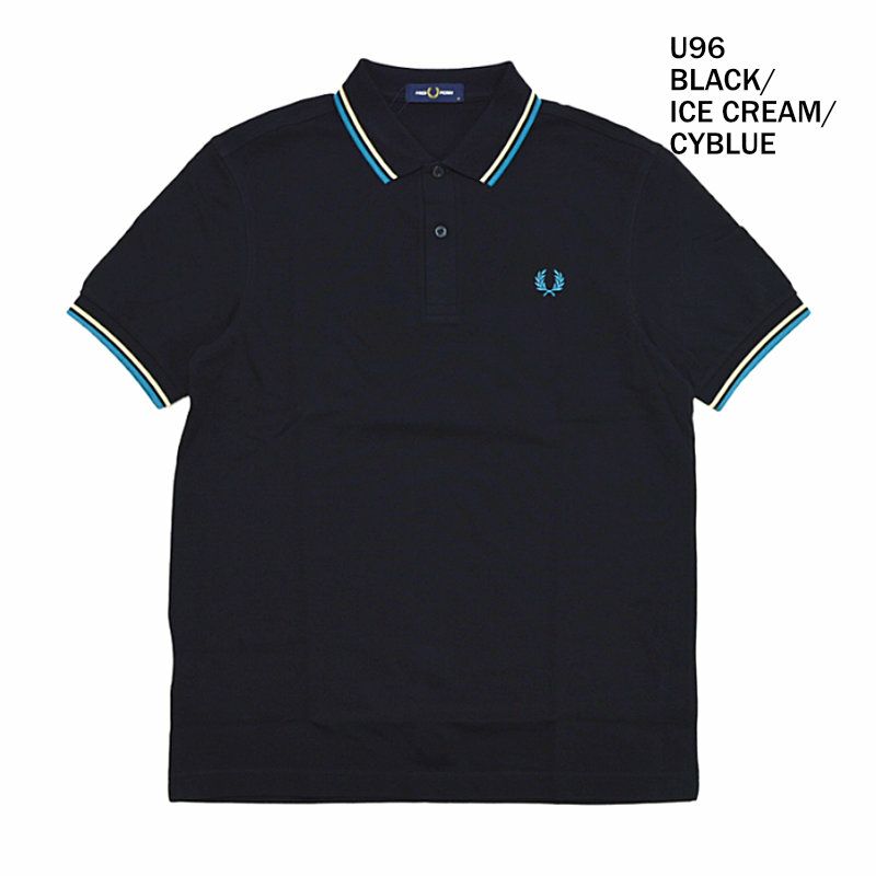 Ya2/メンズレディース/FREDPERRY【フレッドペリー】M3600フレッドペリー半袖ポロシャツ【正規取扱】2024春夏