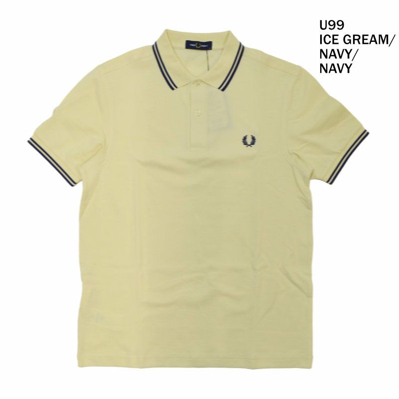 Ya2/メンズレディース/FREDPERRY【フレッドペリー】M3600フレッドペリー半袖ポロシャツ【正規取扱】2024春夏