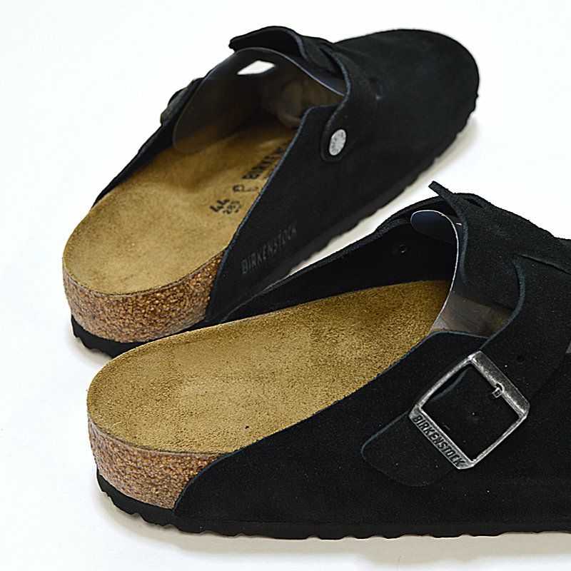 Ya2/【国内正規品】メンズ/BIRKENSTOCK【ビルケンシュトック】1027142ボストンスエードレザーブラック【正規取扱】2024春夏