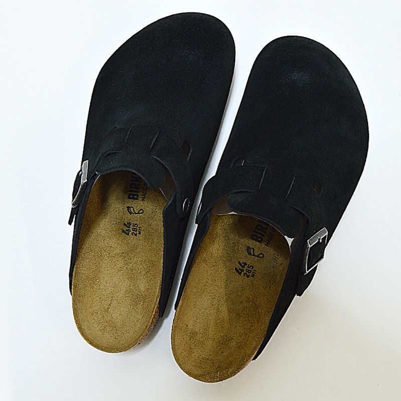 Ya2/【国内正規品】メンズ/BIRKENSTOCK【ビルケンシュトック】1027142ボストンスエードレザーブラック【正規取扱】2024春夏