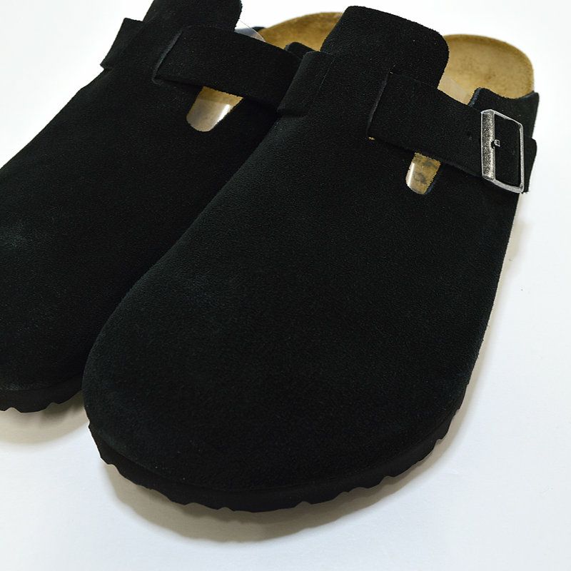 Ya2/【国内正規品】メンズ/BIRKENSTOCK【ビルケンシュトック】1027142ボストンスエードレザーブラック【正規取扱】2024春夏