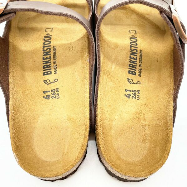 ★【期間限定ポイント】メンズ/BIRKENSTOCK【ビルケンシュトック】051701アリゾナビルコフローダークブラウン【正規取扱】