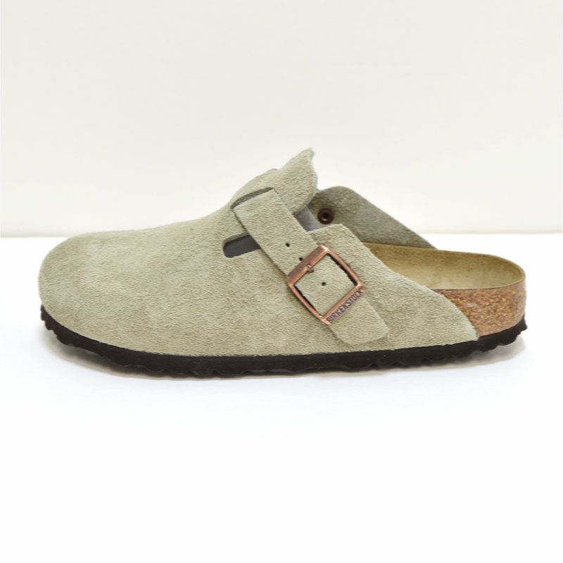 Ya2/【国内正規品】ビルケンシュトックBIRKENSTOCK/スエードレザートープサンダルBOSTONTAUPE/60463/レディース【正規取扱】