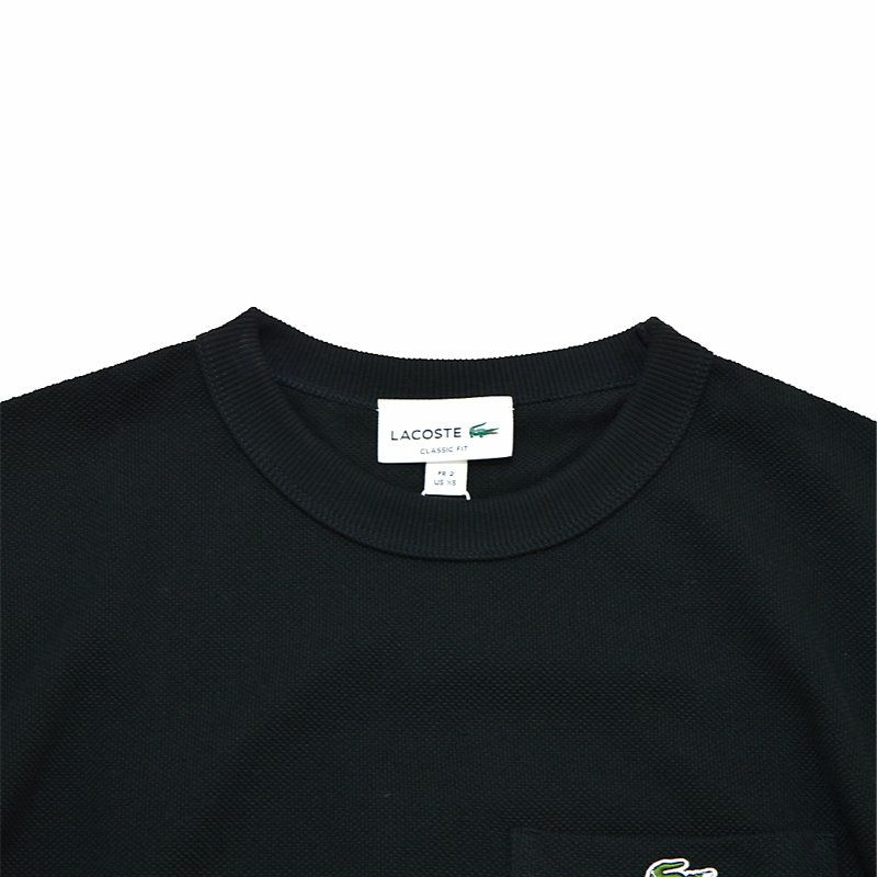 Ya2/ラコステLACOSTE/Tシャツ/鹿の子地ポケット半袖Tシャツ/TH4921-99/メンズ【正規取扱】