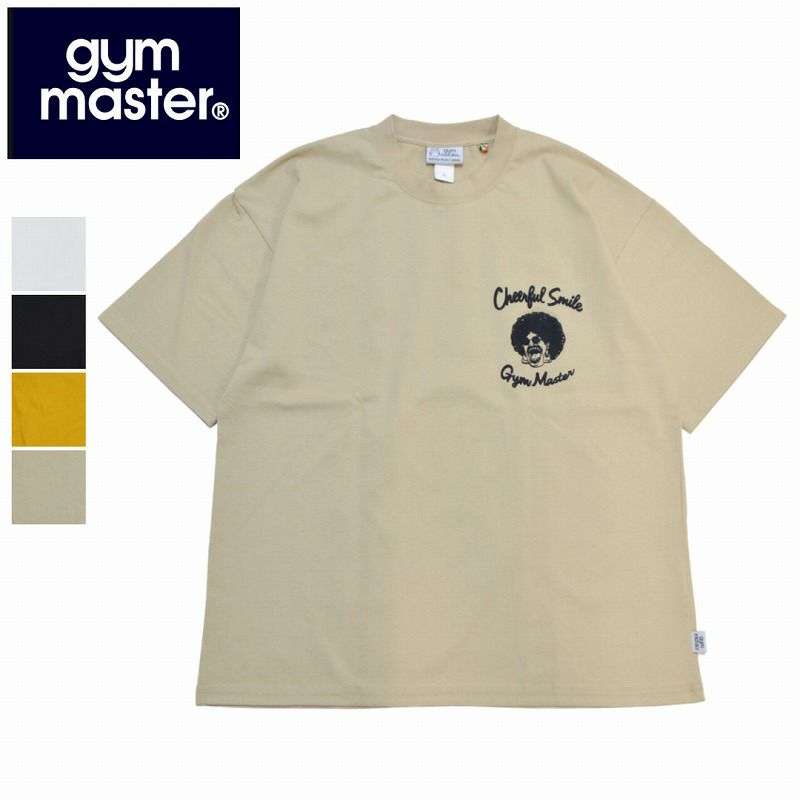 Ya2/ジムマスターGYMMASTER/Tシャツ/7.4ozCheerfulSmileﾋﾞｯｸﾞTee/G321708/メンズ【正規取扱】