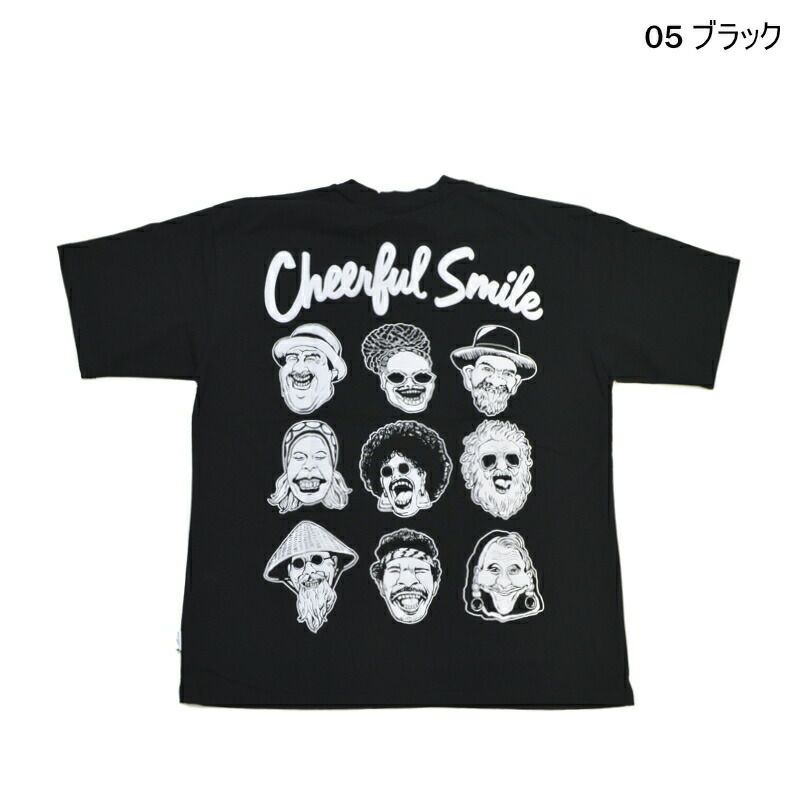 Ya2/ジムマスターGYMMASTER/Tシャツ/7.4ozCheerfulSmileﾋﾞｯｸﾞTee/G321708/メンズ【正規取扱】