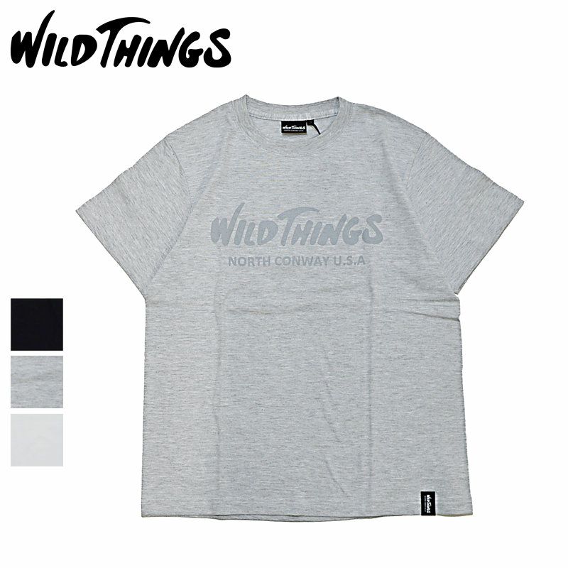 Ya2/ワイルドシングスWILDTHINGS/Tシャツ/ロゴ入り別注Tシャツ/WT24351K-BA/メンズレディース【正規取扱】