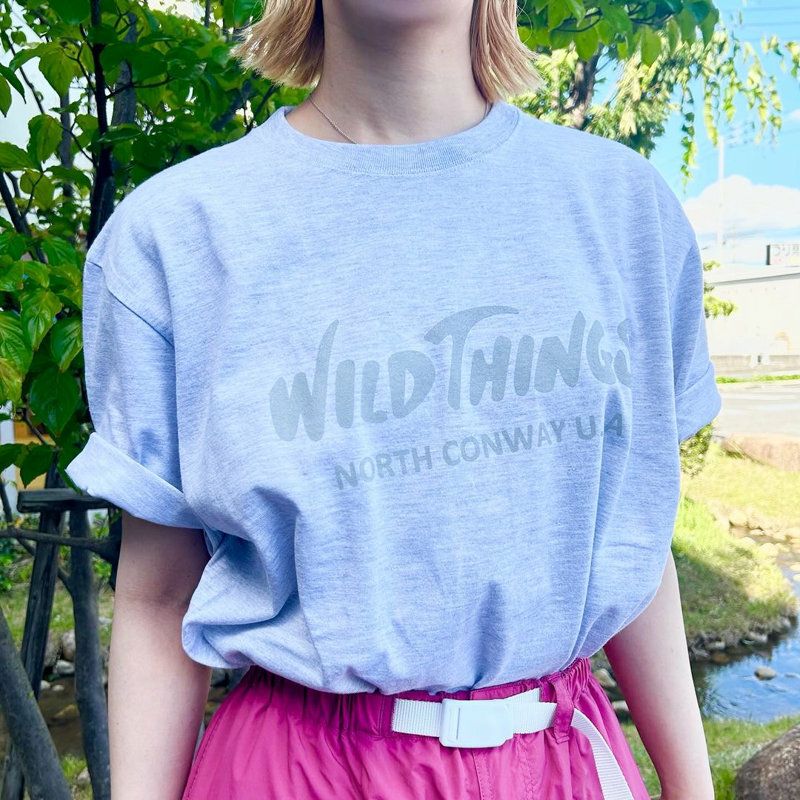 Ya2/ワイルドシングスWILDTHINGS/Tシャツ/ロゴ入り別注Tシャツ/WT24351K-BA/メンズレディース【正規取扱】