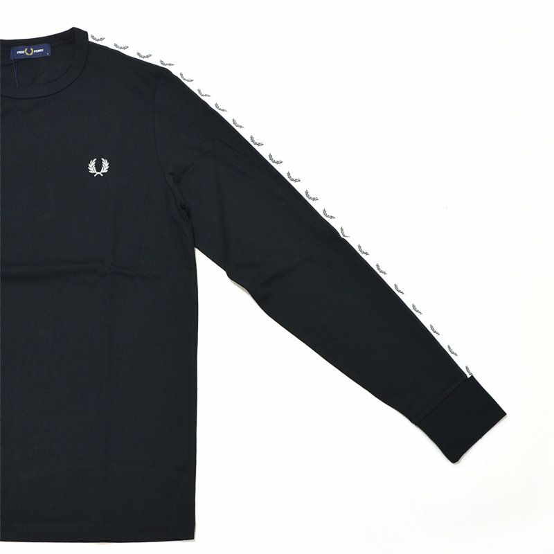 Ya2/フレッドペリーFREDPERRY/テープドロングスリーブTシャツ/M4621/レディース【正規取扱】