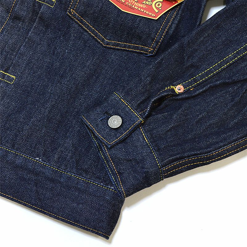 Ya2/メンズ/SUGARCANE【シュガーケーン】SC1195314.25oz.デニムジャケット1953モデル【正規取扱】2023秋冬