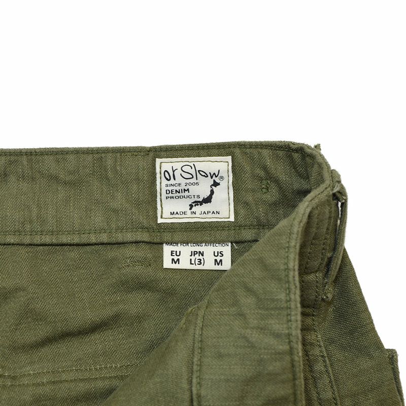 Ya2/メンズ/orSlow【オアスロウ】01-5002USARMYファティーグパンツUSARMYFATIGUEPANTS【正規取扱】2023秋冬