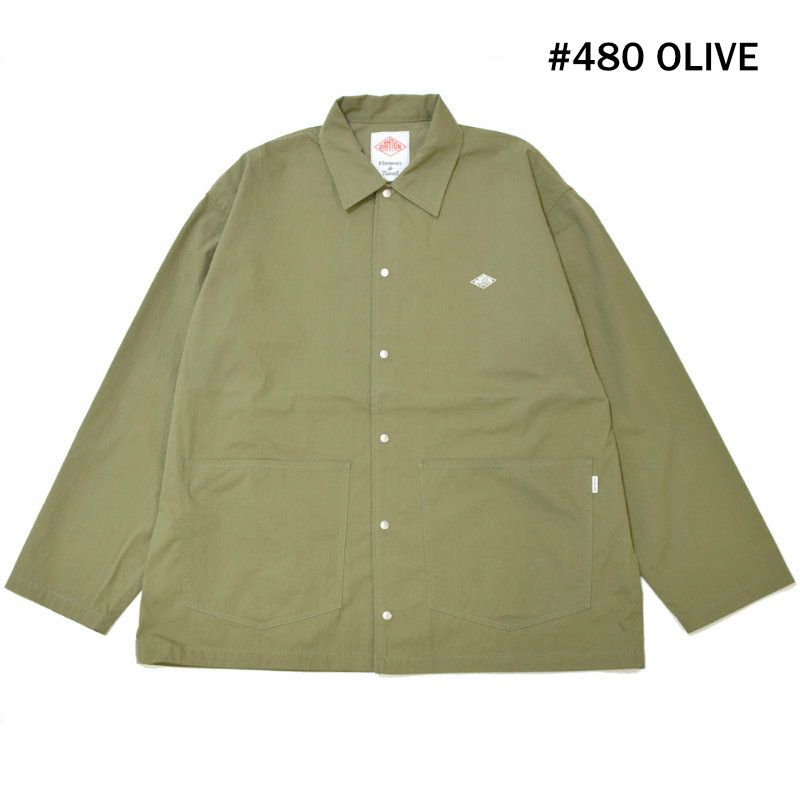 Ra2/ダントンDANTON/ジャケット/コットンカバーオールシャツCOTTONCOVERALLSHIRT/DT-B0240CN/メンズ【正規取扱】