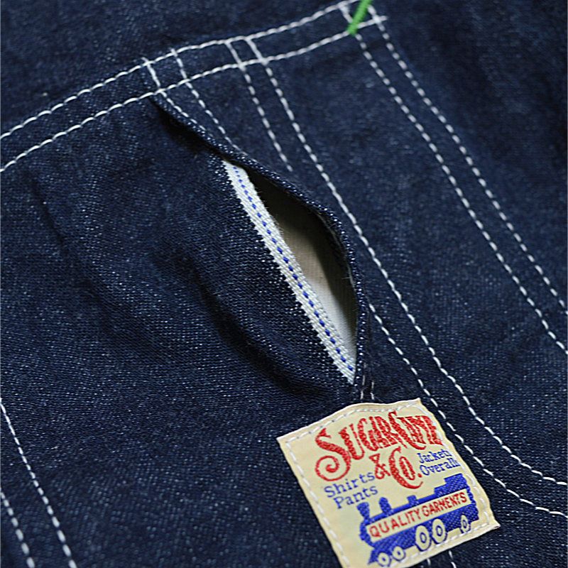 Ya2/シュガーケーンSUGARCANE/カバーオール/11oz.ブルーデニムワークコート/SC15655/メンズ【正規取扱】