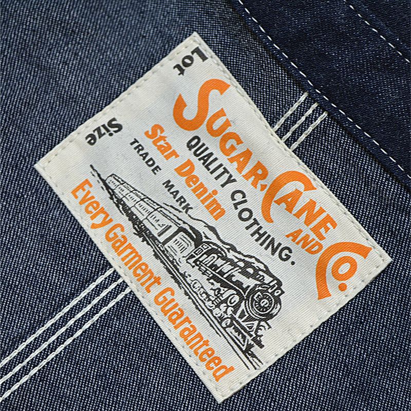 Ya2/シュガーケーンSUGARCANE/カバーオール/11oz.ブルーデニムワークコート/SC15655/メンズ【正規取扱】