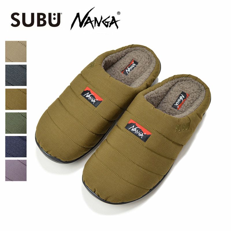 【予約販売】【10/14発送予定】NZ/メンズ/NANGA【ナンガ】×SUBU【スブ】NA2243-3E512TAKIBIWINTERSANDALタキビウインターサンダル（保存袋付）【正規取扱】2022秋冬