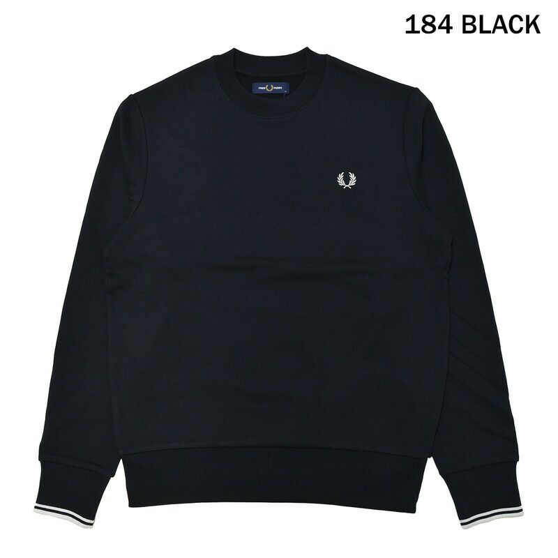 Ya2/フレッドペリーFREDPERRY/スウェット/クルーネックスウェットシャツCrewNeckSweatshirt/M7535/レディースメンズ【正規取扱】