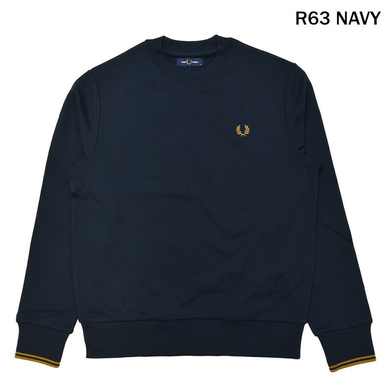 Ya2/フレッドペリーFREDPERRY/スウェット/クルーネックスウェットシャツCrewNeckSweatshirt/M7535/レディースメンズ【正規取扱】